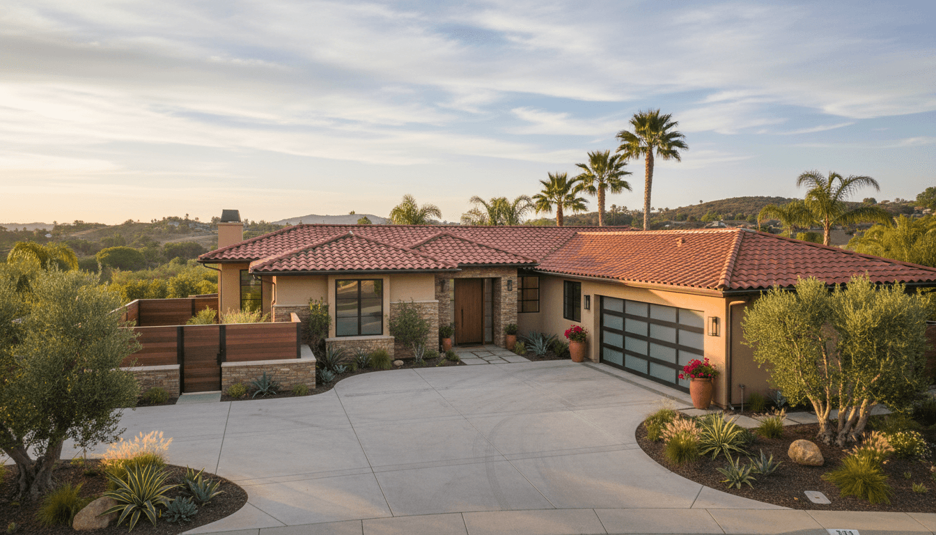 Southern California home for sale with desert landscaping
